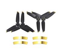 HUVNEXA Autocollants cadeaux 5328S Hélices Accessoires Pointe à dégagement rapide Hélice de remplacement légère, for DJI, FPV Drone Hélice de drone(4pcs gold)