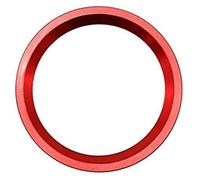 HUVNEXA Autocollants de voiture anneau démarrage/arrêt du moteur automatique bouton translucide housse, for, A1 A4 A4L A5 2019 2020 Garniture du bouton de démarrage/arrêt du moteur d