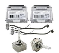 HUVNEXA Ballast d'allumage au xénon et Phare 6G D1S D1R avec Fil, for , Q7, citroën, C5, VW, Volvo, 4L0907391 89034934 Ballast de Phare au xénon(1 Set)