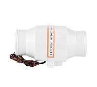 HUVNEXA Bateau Bateau Marine Yacht 3 Pouces en Ligne Marine Souffleur d'air De cale Muet Puissant Ventilateur De Ventilation Yacht Bateau RV Tige Souffleur Marin(24V)