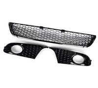 HUVNEXA Becquet de calandre en maille 3 pièces, pare-choc avant voiture, lampe antibrouillard, for VW, for Golf, MK6 2009-2012 Grille de phare antibrouillard avant de voiture