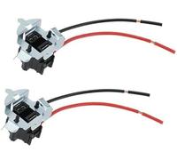 HUVNEXA Briny River Lot de 2 Supports d'ampoule halogène H7 for Voiture, Adaptateur de Douille, Faisceau de câbles adapté aux Ampoules LED halogènes H7 (Longueur de câble 18 cm) Adaptateur de Douille