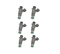 HUVNEXA Buse d'injecteur de Carburant Moteur, for Nissan, in Finity 2.0 3.0 3.5 V6 16600 2Y915 166002Y915 FBJC100 16600 5L700 6 pièces Injecteur de Carburant