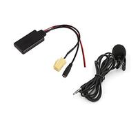 HUVNEXA Câble Bluetooth, adaptateur 5.0 for voiture avec microphone, mains libres, for Fiat, 500/Grande Punto Adaptateur de câble de microphone de voiture