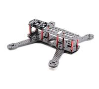 HUVNEXA Cadre de Drone de 5 pouces QAV250 ZMR250, Kit de cadre hydraulique, épaisseur de 5mm, bras en Fiber de carbone FPV, Drone de course Quadcopter Kit de remplacement de carburateur(Frame Kit)