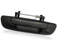 HUVNEXA Caméra arrière de véhicule Caméra de recul, pour Dodge, pour Ram 1500 2500 3500 2002-2008 HD poignée Coffre étanche Porte arrière Vue(Black Fixed Ruler Line)