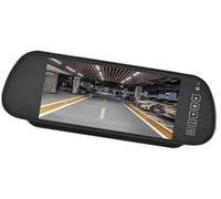 HUVNEXA Caméra arrière de véhicule Caméra de recul, pour Trafic 3 2014 7, écran d'affichage rétroviseur Voiture avec feu Stop(Black Without Bracket)
