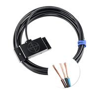 HUVNEXA Capteur de proximité série E2k, for matrice, interrupteur capacitif 10-30 V CC, 3 fils NPN PNP, distance de détection réglable 10 mm Capteur photoélectrique optique(10mm Dc3-wire Pnp No)