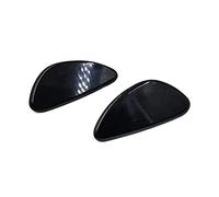 HUVNEXA Capuchon de Couvercle de rondelle de Phare de Pare-Chocs Avant, for, for Infiniti, FX35 FX37 FX50 2009-2013, for QX70 S51 2013-2015 28659-1CJ0A 28658-1CJ0A Cache de buse de Lave-phares(A Pair