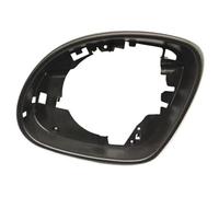 HUVNEXA Capuchon de rétroviseur de voiture, for VW, for Tiguan, for Sharan, for Skoda, for Yeti 2009-2018 support de cadre de rétroviseur latéral gauche droit Boîtier de rétroviseur latéral(Black-Left