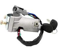 HUVNEXA Clé de contact, interrupteur d'allumage, serrure de porte, ensemble de 6 barillets, for IVECO, Daily 2000-2006 2992551 2991727 Loquet de verrouillage de porte de voiture