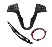 HUVNEXA Commutateur de commande de volant multifonction de voiture 1 pièce, pour boutons Bluetooth pour Hyundai Verna Solaris, pour Audio Bouton de commande audio(BLACK Ivory)