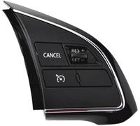 HUVNEXA Commutateur de commande de volant multifonction, pour boutons pour audio, pour Mitsubishi, pour Outlander 2016-2018 Bouton de commande audio(BLACK CRUISE)