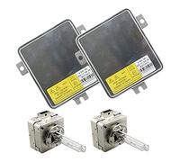 HUVNEXA Contrôle de Ballasts au xénon D1S 12V 35W, for BMW, série 3 E90 E91 berline Wagon 6948180 63126948180 W3T13271 Ballast de Phare au xénon(2pcs-ballast-D1S)