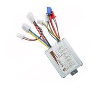 HUVNEXA Contrôleur de vitesse à balais for vélo électrique 24 V 350 W, for changement direction des vélos électriques Module de contrôleur de scooter électrique