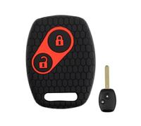 HUVNEXA Coque de clé de Voiture en Silicone à 2 Boutons, Housse de télécommande, CR-V, for Civic, Insight, Fit SRV FRV, Chord 7, for Jazz, GR8 150 R Étui pour clé de Voiture