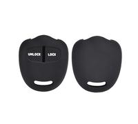 HUVNEXA Coque de Protection en Silicone for clé de Voiture, 2 Boutons, for Mitsubishi Lancer Outlander Pajero Mirage Triton ASX Grandis 2006-2015 Étui pour clé de Voiture