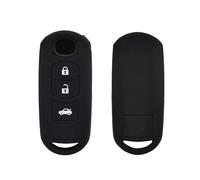 HUVNEXA Coque de Protection en Silicone for clé de Voiture, 3 Boutons, for Mazda, 2 3 5 6 CX5 CX7 CX9, Miata MX5, Axela Étui pour clé de Voiture