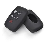 HUVNEXA Coque de Protection en Silicone for clé de Voiture, 5 Boutons, for Land Rover, Sport, Vogue, Evoque, Discovery 4, Freelander Étui pour clé de Voiture