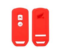 HUVNEXA Coque de Protection en Silicone for clé télécommande à 2 Boutons PCX 150 Hybride, X-ADV, SH125, Scoopy SH300, Forza 125 300 Scooter Étui pour clé de Voiture(Rot)
