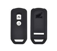HUVNEXA Coque de Protection en Silicone for clé télécommande à 2 Boutons PCX 150 Hybride, X-ADV, SH125, Scoopy SH300, Forza 125 300 Scooter Étui pour clé de Voiture(Schwarz)