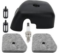 HUVNEXA Couvercle de filtre à air 4180 140 1006 for coupe-bordures STIHL FS87 FS90R FC90 FS100 FS110 FS100RX FS130R. Remplacez le numéro 4180 120 1800 par un kit de mise au point de filtre à air, de c