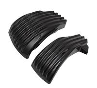 HUVNEXA Couvercles de carénage latéraux Batterie Noirs Brillants for Moto, for Harley, Softail M8 Breakout Fat Bob 2018-2021 2020 2019 Cache latéral de Batterie de Moto