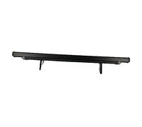 HUVNEXA Couverture de Coffre de Voiture, for Toyota, for Land Cruiser LC100 FJ100 4700 1998-2007, Bouclier de sécurité Rideau de Bagages arrière cloison de confidentialité Étagère de Coffre(Schwarz)