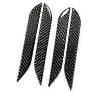 HUVNEXA Couverture de poignée de porte extérieure de voiture, pour modèle S 2014-2019 4 pièces accessoire d'autocollant de garniture de protection extérieure contre les rayures en fibre de