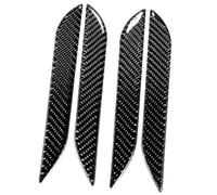 HUVNEXA Couverture de poignée de porte extérieure de voiture, pour modèle S 2014-2019 4 pièces accessoire d'autocollant de garniture de protection extérieure contre les rayures en fibre de