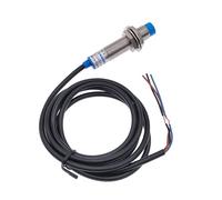 HUVNEXA Détecteur de proximité M12, distance de 4 mm, étanche, normalement ouvert, non, normalement fermé, NC, NPN, PNP, capteur inductif de détection de métaux Capteur photoélectrique optique(Pnp No)