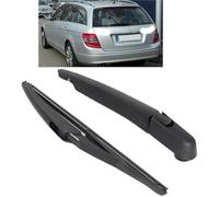 HUVNEXA Ensemble de balais d'essuie-Glace et de Lave-Glace arrière, Accessoires de Voiture for Mercedes, Benz, C180, C200, C220, C230, C280, C320, C350, W204 2014-2011 Bras d'essuie-Glace arrière