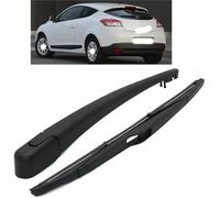 HUVNEXA Ensemble de balais d'essuie-Glace et de Lave-Glace arrière, Accessoires de Voiture for Renault, for Megane 3 Hatchback Coupé 2008-2016 Bras d'essuie-Glace arrière