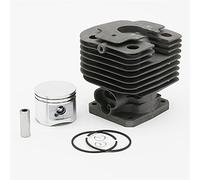 HUVNEXA Ensemble de Pistons de Cylindre 42MM 44MM, pièces de Rechange for Coupe-Herbe et Outils de Jardin, for STIHL, FS450 FS480 FS 450 480 Cylindre de Tondeuse à Gazon(FS480 44MM)