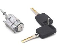 HUVNEXA ENSEMBLE DE SERRURE COMPLET INTERRUPTEUR D'ALLUMAGE PORTE GAUCHE COFFRE BARIL DE SERRURE CYLINDRE, for A6 C5 4B 4D0905855G 4B0905851B Loquet de verrouillage de porte de voiture