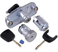 HUVNEXA Ensemble de serrures de coffre, de barillet d'allumage et de bouchon d'essence for Mondeo MK3 (2001, 2002, 2003, 2004, 2005, 2006, 2007) Loquet de verrouillage de porte de voiture