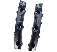 HUVNEXA Ensemble de support de pare-chocs 2 supports de guidage pare-chocs pour avant gauche droit voiture, pour support calandre 622224BA1A, pour Nissan, pour Rogue 2015 - 2019