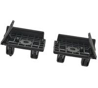 HUVNEXA Ensemble de support de pare-chocs Pour Tesla, pour modèle 3 1084171-00-F 1084172-00-F Support de support pare-chocs pour avant gauche droit pièces rechange(BLACK 1 Pair)
