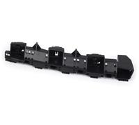 HUVNEXA Ensemble de support de pare-chocs Support de fixation retenue pare-chocs pour avant voiture, support montage côté gauche droit, pour 57707Fj030 57707Fj020 12-16(BLACK R)