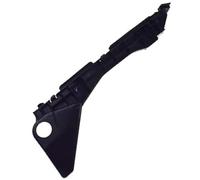 HUVNEXA Ensemble de support de pare-chocs Support de montage pare-chocs pour avant gauche droit, pour support 52536-02020 52535-02030, pour Toyota, pour Corolla E12 2002-2007(BLACK Left)
