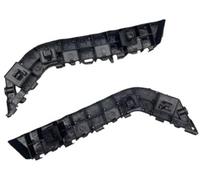 HUVNEXA Ensemble de support de pare-chocs Support de pare-chocs pour avant, pour retenue support, kit montage renfort barre sécurité 71193Tbaa00 71198Tbaa00, pour Civic 2016-2021(BLACK 1 pair)