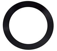 HUVNEXA Étui de couverture d'anneau moteur d'arrêt démarrage bouton style voiture intérieur automatique, for Jeep, commandant Wrangler Grand Cherokee Garniture du bouton de démarrage/arrêt du moteur d