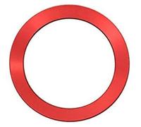 HUVNEXA Étui de couverture d'anneau moteur d'arrêt démarrage bouton style voiture intérieur automatique, for Jeep, commandant Wrangler Grand Cherokee Garniture du bouton de démarrage/arrêt du moteur d