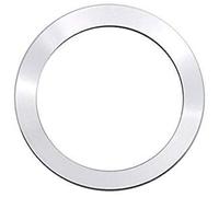 HUVNEXA Étui de couverture d'anneau moteur d'arrêt démarrage bouton style voiture intérieur automatique, for Jeep, commandant Wrangler Grand Cherokee Garniture du bouton de démarrage/arrêt du moteur d