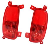 HUVNEXA Feu antibrouillard arrière, pour Kia, pour Sorento, 2013 2014 Ensemble de phare antibrouillard arrière(BLACK 1 pair)