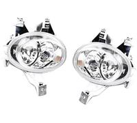 HUVNEXA Feu antibrouillard arrière, pour Peugeot, 206 2005 2006 2007 2008 Ensemble de phare antibrouillard arrière(BLACK 1 pair)