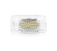HUVNEXA for BMW, for X1 E84 F48 X2 F39 X5 E53 Z4 G29 Z8 E52 hayon Blanc Complet hayon Coffre Zone de Chargement Compartiment à Bagages lumière Éclairage de Plaque d'immatriculation(Black 1Piece)