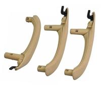 HUVNEXA for BMW, poignée de porte intérieure gauche droite voiture panneau revêtement d'habillage, for X3 X4 F25 F26 2010-2016 51417248502 Poignée de porte pour voiture(LHD Beige 3pcs)