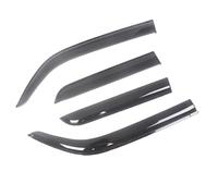 HUVNEXA for Chevrolet, Cobalt 2005-2016 Auto Noir teinté Voiture fenêtre latérale visière Garde évent auvents abris Pluie Porte Pare-Vent Déflecteur de Vent pour Voiture(for Sedan 2011-2016)
