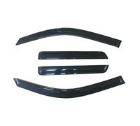 HUVNEXA for Chevrolet, Trailblazer 2002-2009 Auto Noir teinté Voiture fenêtre latérale visière Garde évent auvents abri Pluie Porte Pare-Vent Déflecteur de Vent pour Voiture(Trailblazer 02-09)